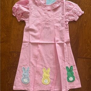 NWT Size 7 Classic Whimsy Peeps Pink Gingham Chloe Dress